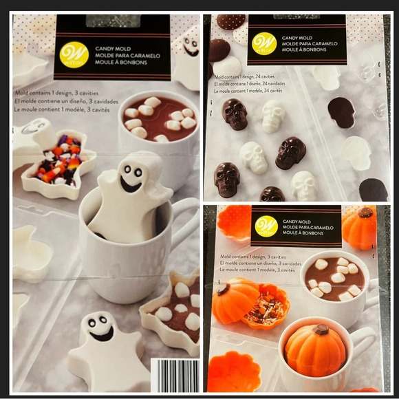 NIB 3-D Candy Mold Bundle - Picture 1 of 10